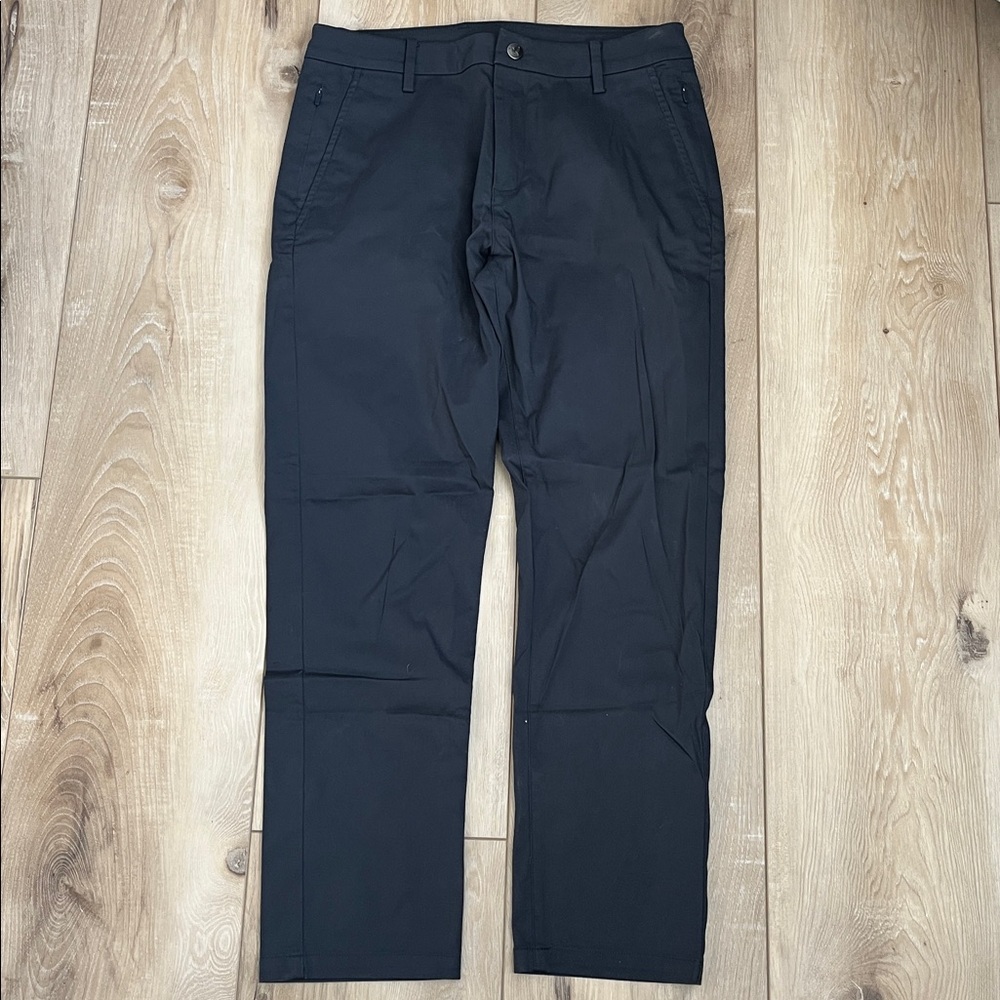 Birddogs Mens Boom Golf Chino Pants Navy Blue Tapered Leg Stretch Size 30X24
